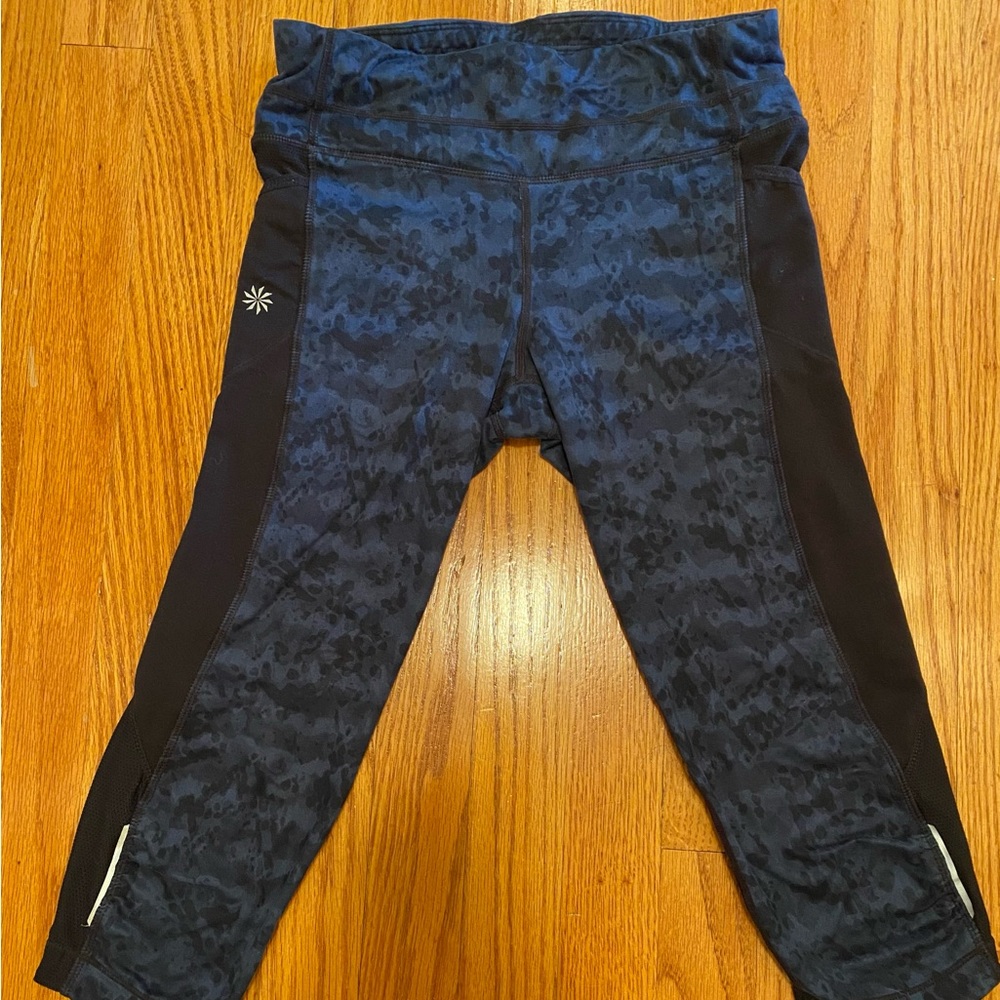 Athleta 3/4 Length Workout Leggings